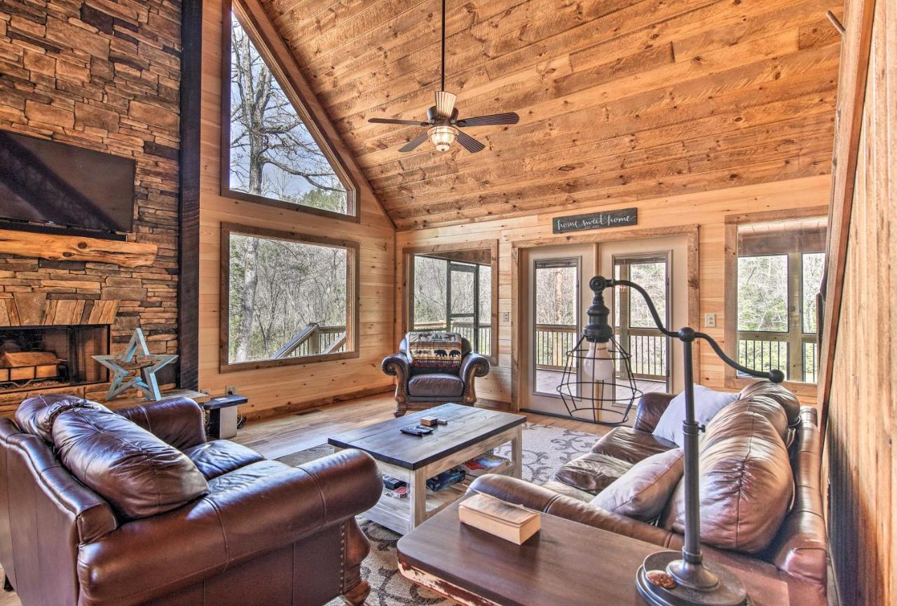 Modern Murphy Cabin With Nottely River Views! Εξωτερικό φωτογραφία