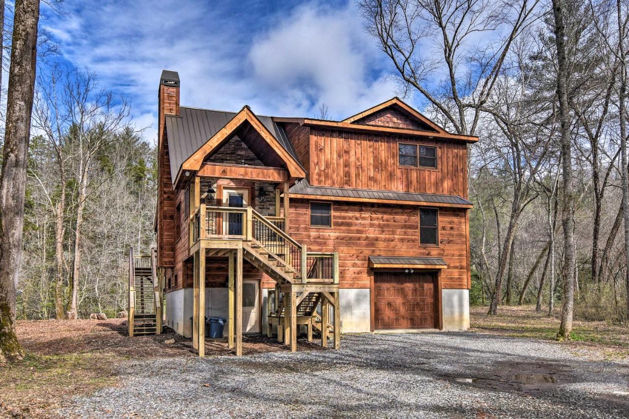 Modern Murphy Cabin With Nottely River Views! Εξωτερικό φωτογραφία